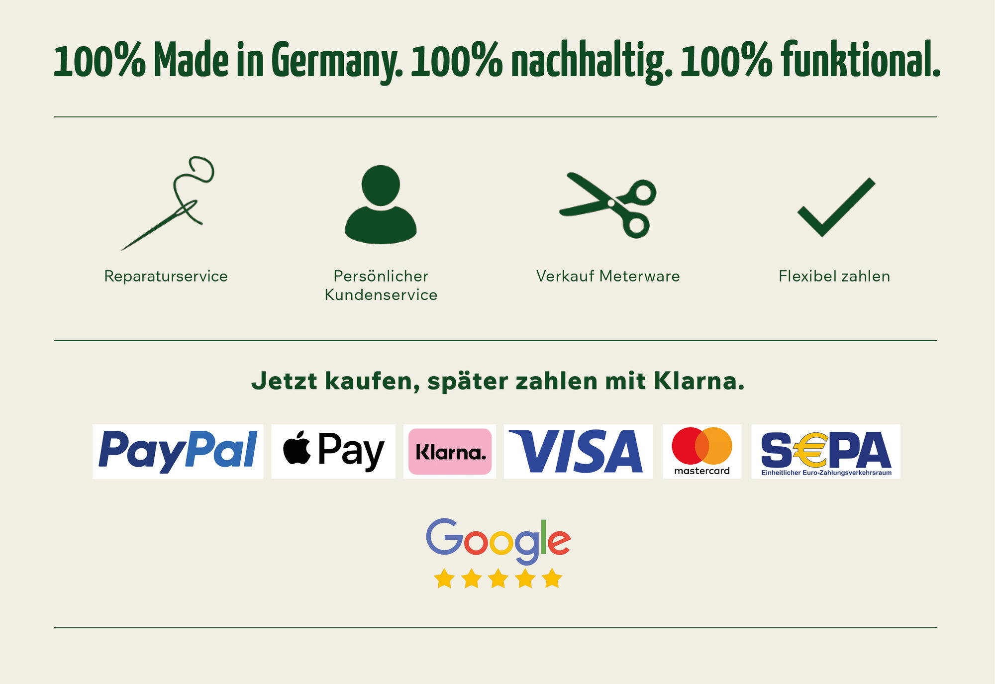 Services & Bezahlmöglichkeiten von hubertusloden